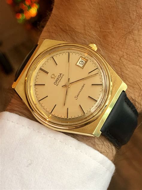 vintage omega gold mens watch|old omega watches for men.